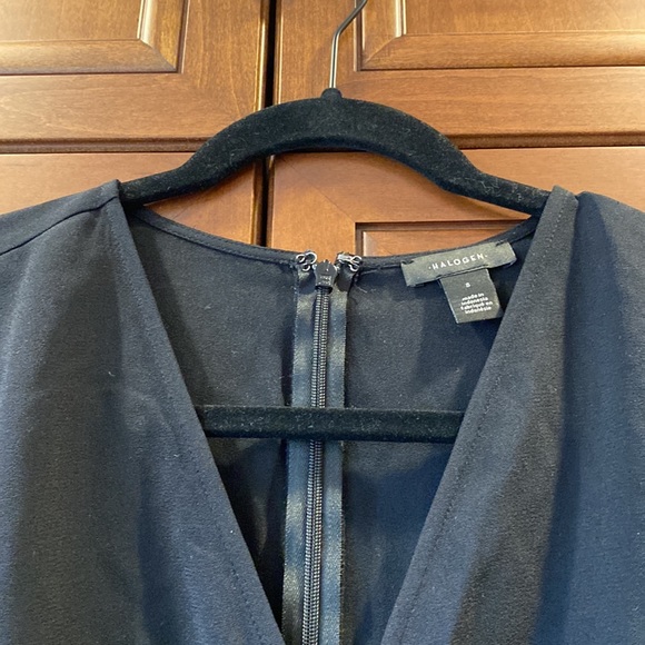 Halogen Surplice sleeveless peplum blouse - Picture 4 of 6